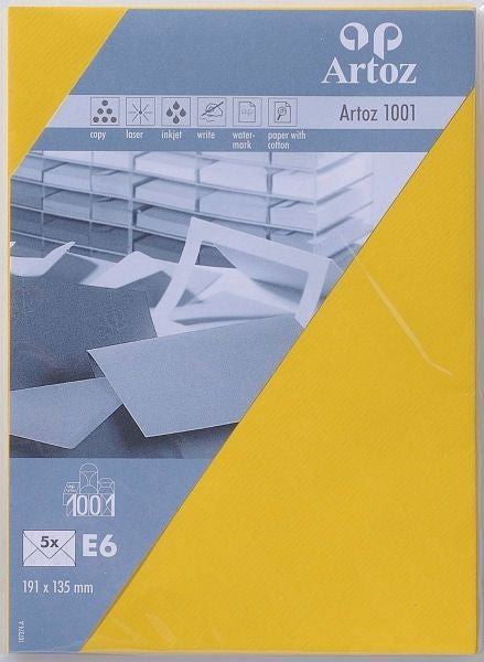 ARTOZ Couverts 1001 E6 107374182 100g, sonnengelb 5 Stück Idealshop