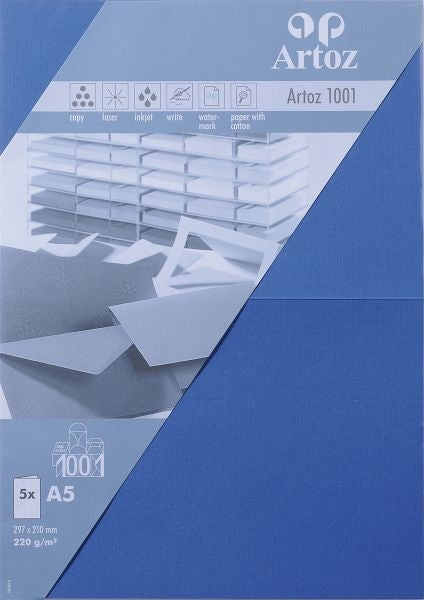 ARTOZ Karten 1001 A5 107392264 220g, royal 5 Blatt Idealshop