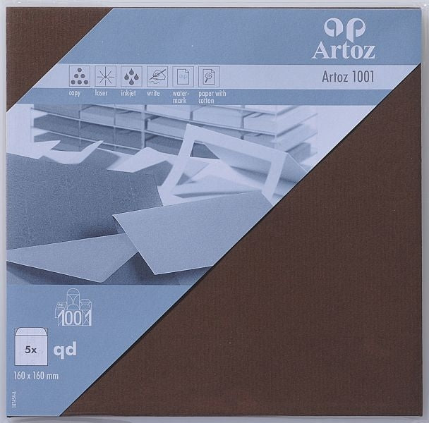 ARTOZ Couverts 1001 160x160mm 107454186 100g, braun 5 Stück Idealshop