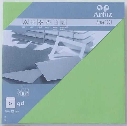 ARTOZ Couverts 1001 160x160mm 107454183 100g, birkengrün 5 Stück Idealshop