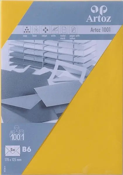 ARTOZ Couverts 1001 B6 107364182 100g, sonnengelb 5 Stück Idealshop