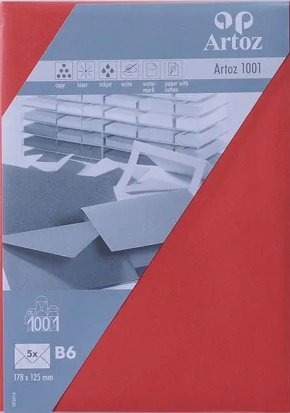ARTOZ Couverts 1001 B6 107364185 100g, rot 5 Stück Idealshop