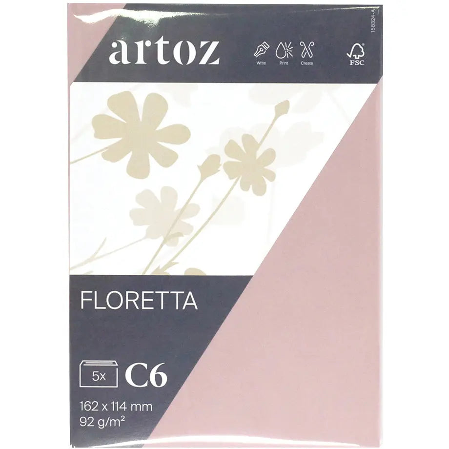 ARTOZ Couverts 1001 B6 15836418-281 92g, light rose 5 Stück Idealshop