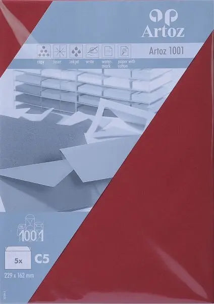 ARTOZ Couverts 1001 C5 107394185 100g, weinrot 5 Stück Idealshop