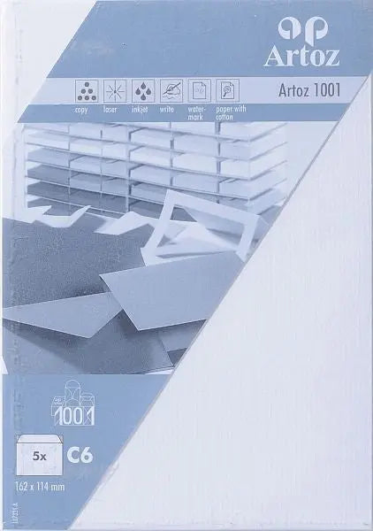 ARTOZ Couverts 1001 C6 107324182 100g, blütenweiss 5 Stück Idealshop