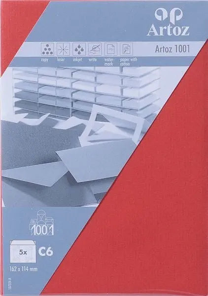 ARTOZ Couverts 1001 C6 107324185 100g, rot 5 Stück Idealshop
