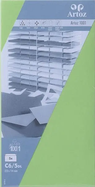 ARTOZ Couverts 1001 C6/5 107294183 100g, birkengrün 5 Stück Idealshop