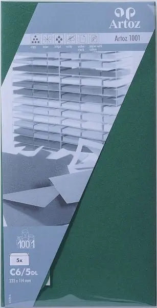 ARTOZ Couverts 1001 C6/5 107294183 100g, racing green 5 Stück Idealshop
