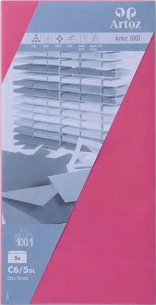 ARTOZ Couverts 1001 C6/5 107294184 100g, fuchsia 5 Stück Idealshop