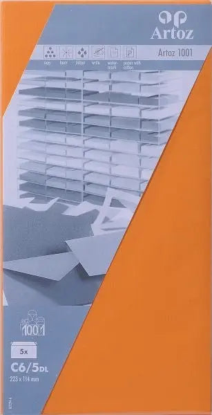 ARTOZ Couverts 1001 C6/5 107294185 100g, orange 5 Stück Idealshop
