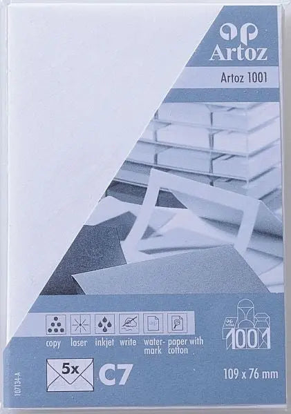 ARTOZ Couverts 1001 C7 107134182 100g, blütenweiss 5 Stück Idealshop