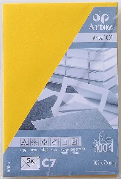 ARTOZ Couverts 1001 C7 107134182 100g, sonnengelb 5 Stück Idealshop