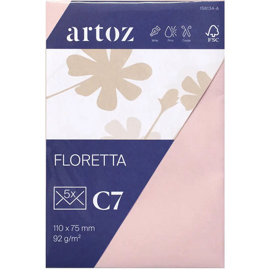 ARTOZ Couverts 1001 C7 15813418-281 92g, light rose 5 Stück Idealshop