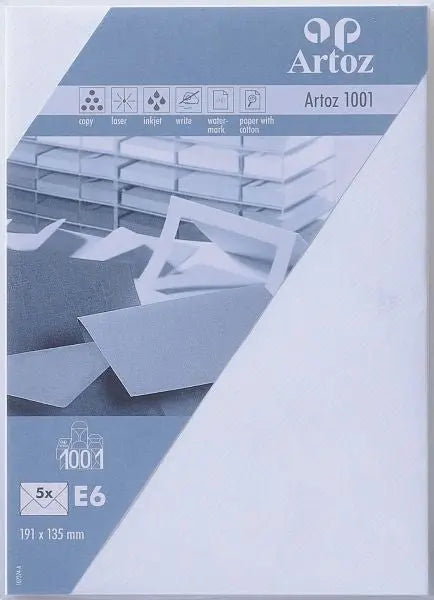 ARTOZ Couverts 1001 E6 107374182 100g, blütenweiss 5 Stück Idealshop