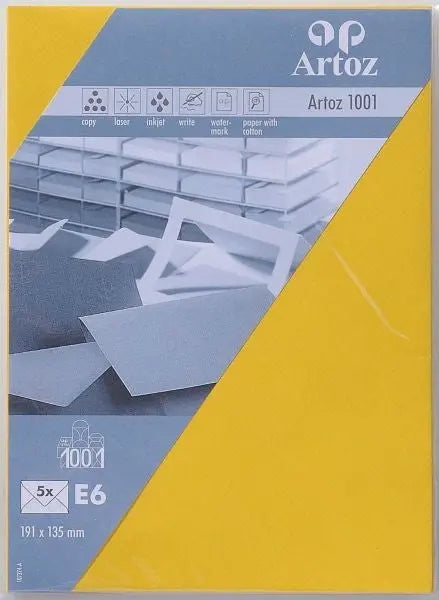 ARTOZ Couverts 1001 E6 107374182 100g, sonnengelb 5 Stück Idealshop