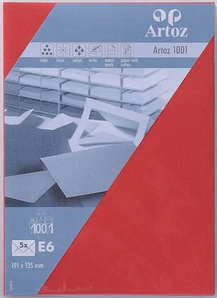 ARTOZ Couverts 1001 E6 107374185 100g, rot 5 Stück Idealshop