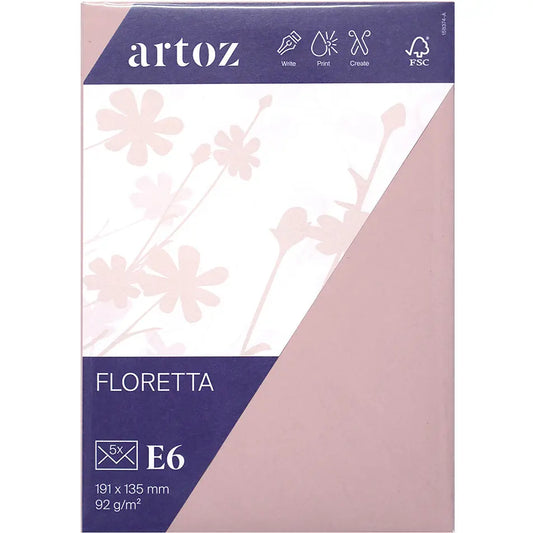 ARTOZ Couverts 1001 E6 15837418-281 92g, light rose 5 Stück Idealshop