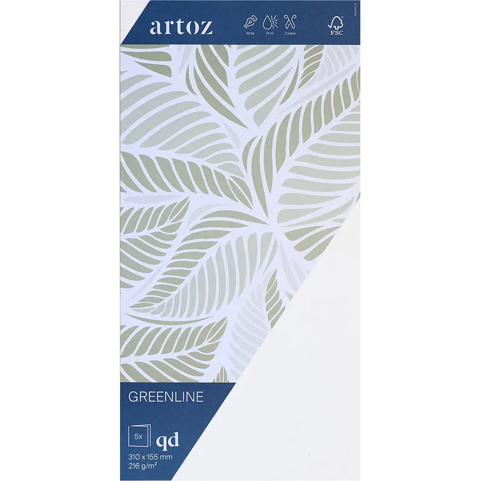 ARTOZ Karten 1001 310x155mm 19245226-211 216g, birch 5 Blatt Idealshop