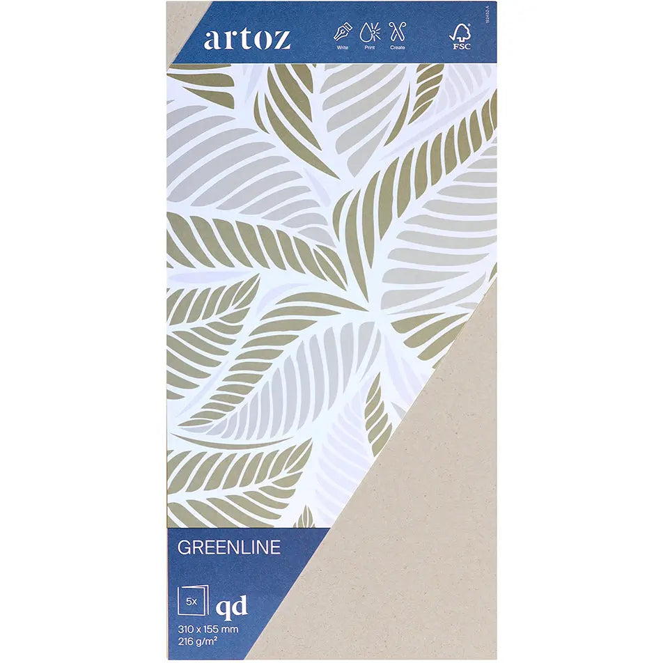 ARTOZ Karten 1001 310x155mm 19245226-584 216g, desert 5 Blatt Idealshop