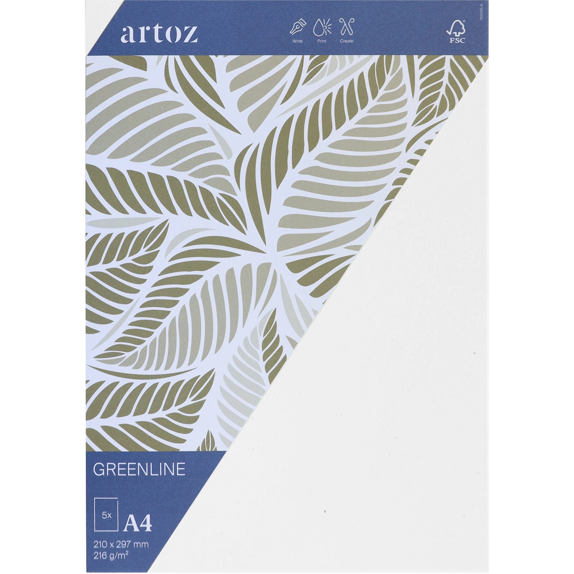ARTOZ Karten 1001 A4 19269614-211 216g, birch 5 Blatt Idealshop