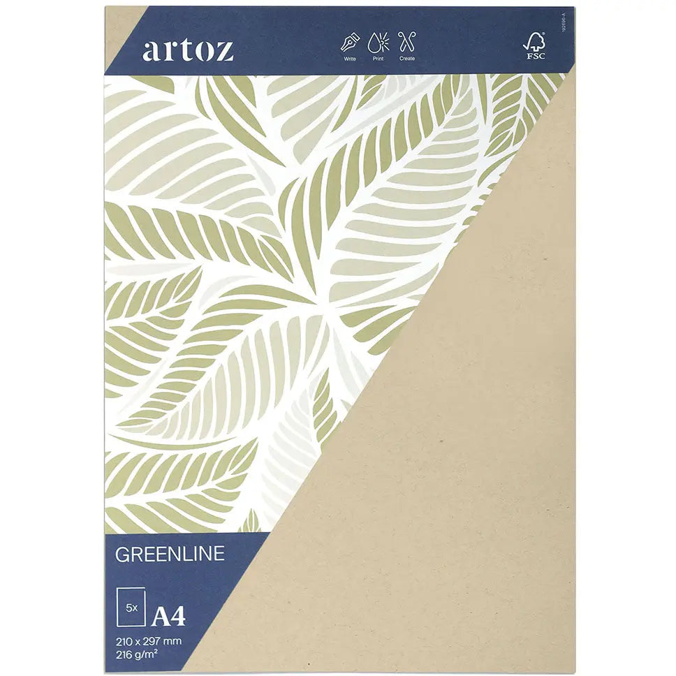 ARTOZ Karten 1001 A4 19269614-584 216g, desert 5 Blatt Idealshop