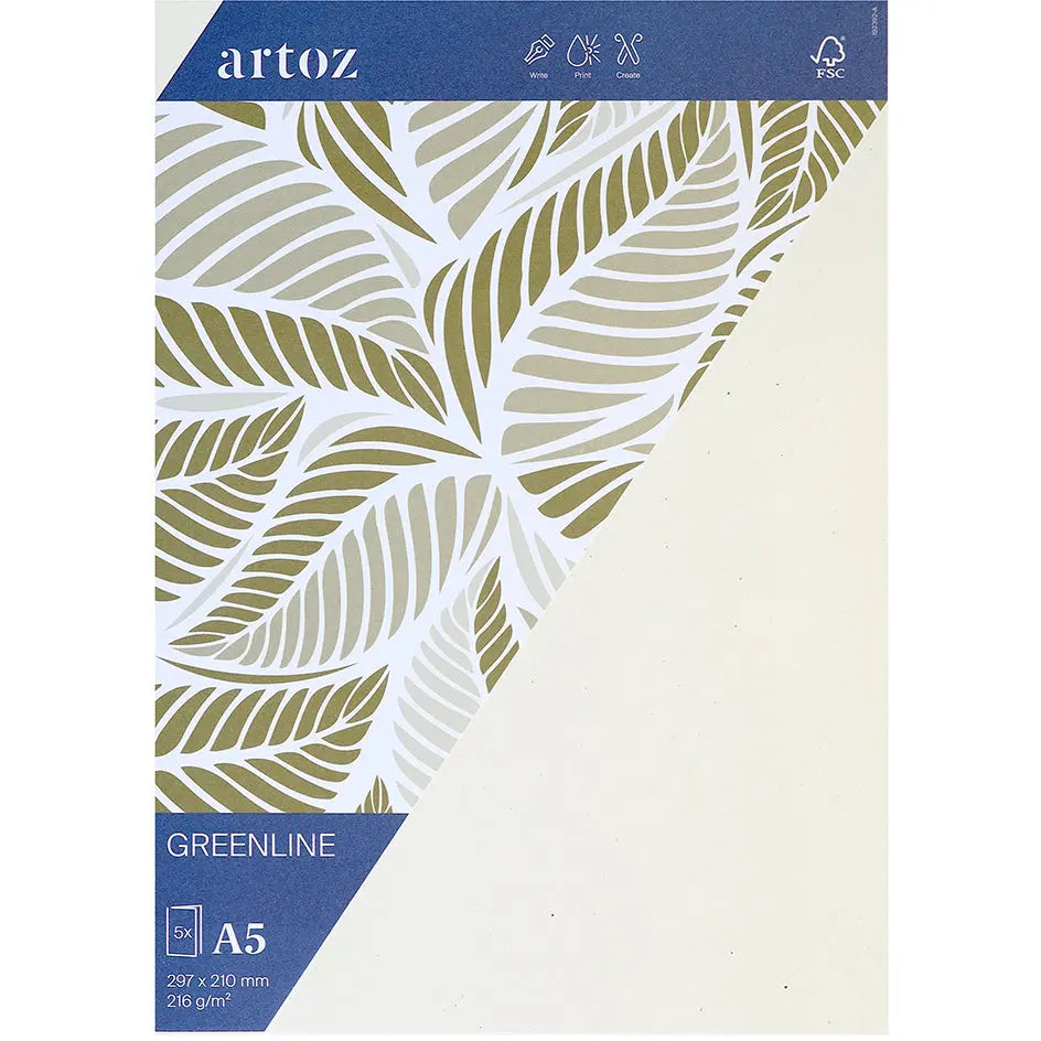 ARTOZ Karten 1001 A5 19239226-242 216g, tortilla 5 Blatt Idealshop