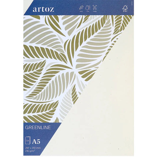 ARTOZ Karten 1001 A5 19239226-242 216g, tortilla 5 Blatt Idealshop