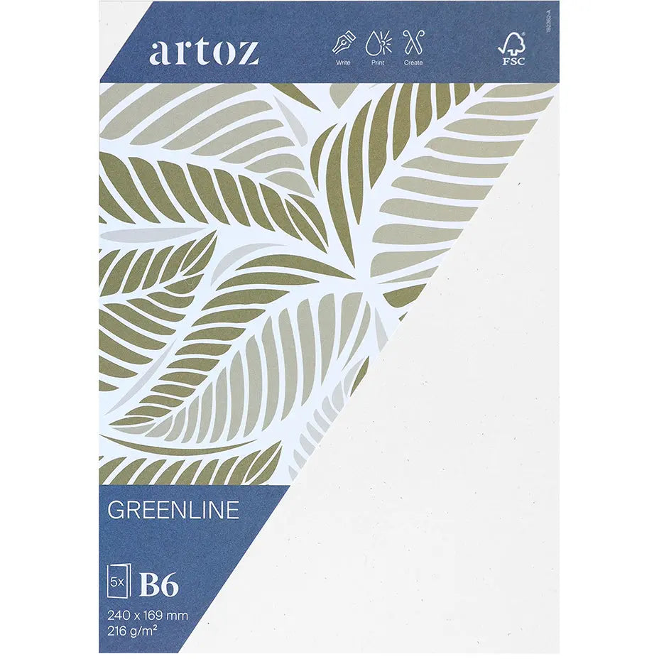 ARTOZ Karten 1001 B6 19236226-211 216g, birch 5 Blatt Idealshop