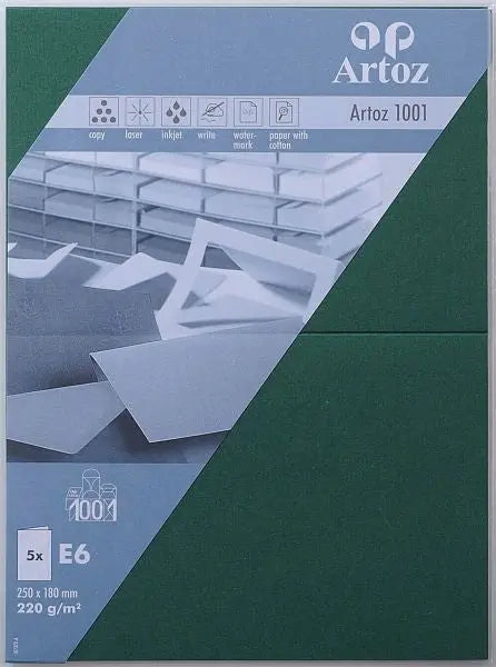 ARTOZ Karten 1001 E6 107372263 220g, racing green 5 Blatt Idealshop