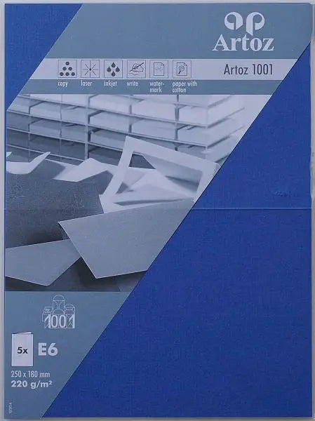 ARTOZ Karten 1001 E6 107372264 220g, royal 5 Blatt Idealshop
