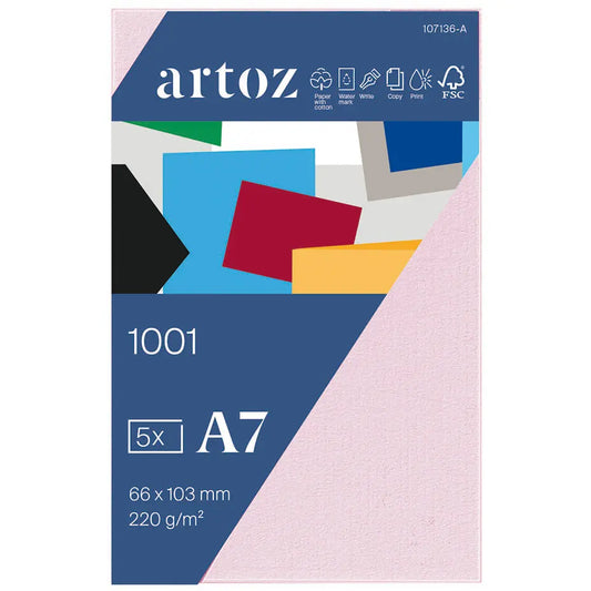 ARTOZ Visitenkarten 1001 A7 10713614-483 220g, kirschblüte 5 Blatt Idealshop