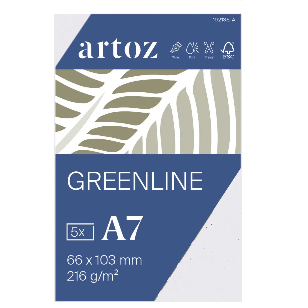 ARTOZ Visitenkarten 1001 A7 19213614-211 216g, birch 5 Blatt Idealshop