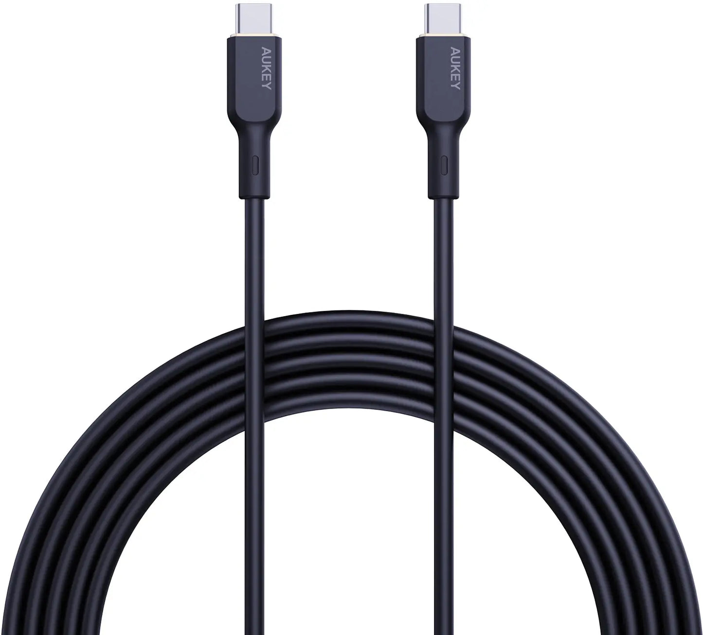 AUKEY Cable USB-C-to-C CB-SCC101 Silicone,1.0m,100W,Black Idealshop