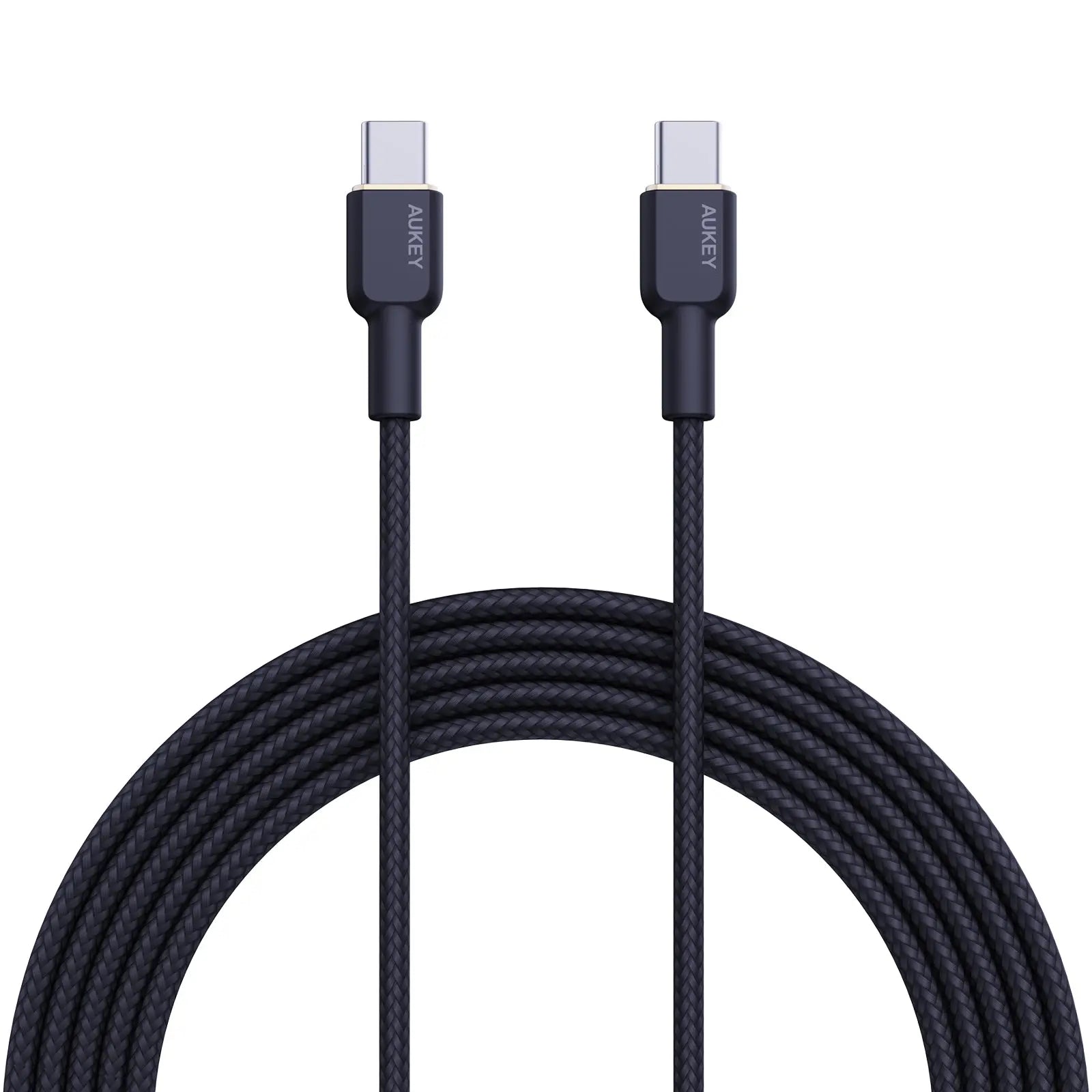 AUKEY Cable USB-C-to-C KevlarCore CB-NCC2 BK N ylon Braided,1.8m,60W, Bl. Idealshop