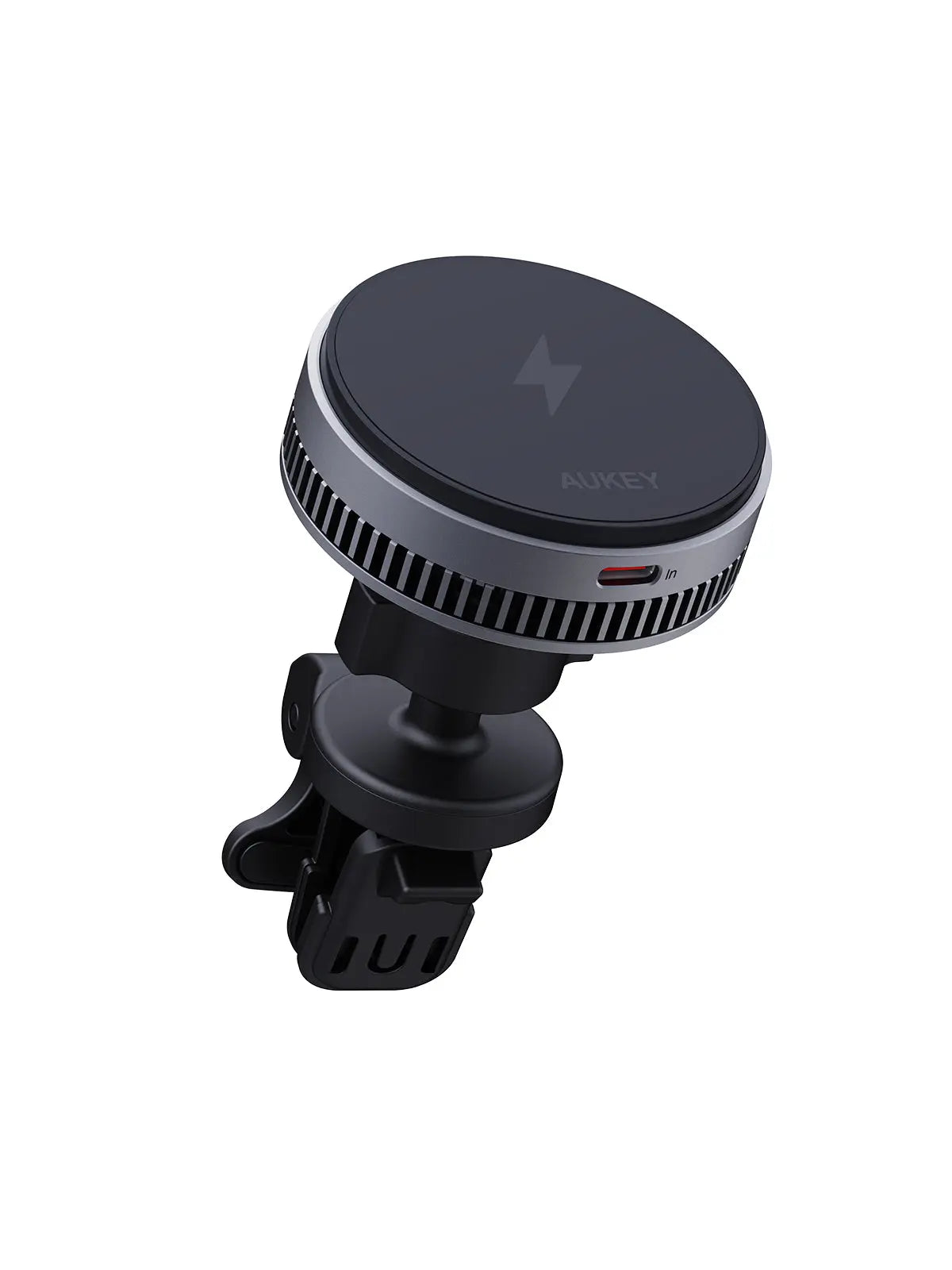 AUKEY MagFusion Dash Phone Mount HD-MC13A w. Cooling System 15W, Qi2 Idealshop
