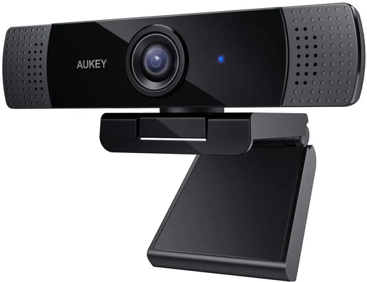 AUKEY Stream Webcam 1080P Dual Mic PC-LM1E black, USB 2.0 Idealshop