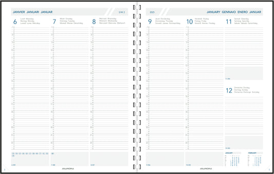 AURORA    Agenda Plan a Week PAW    2025