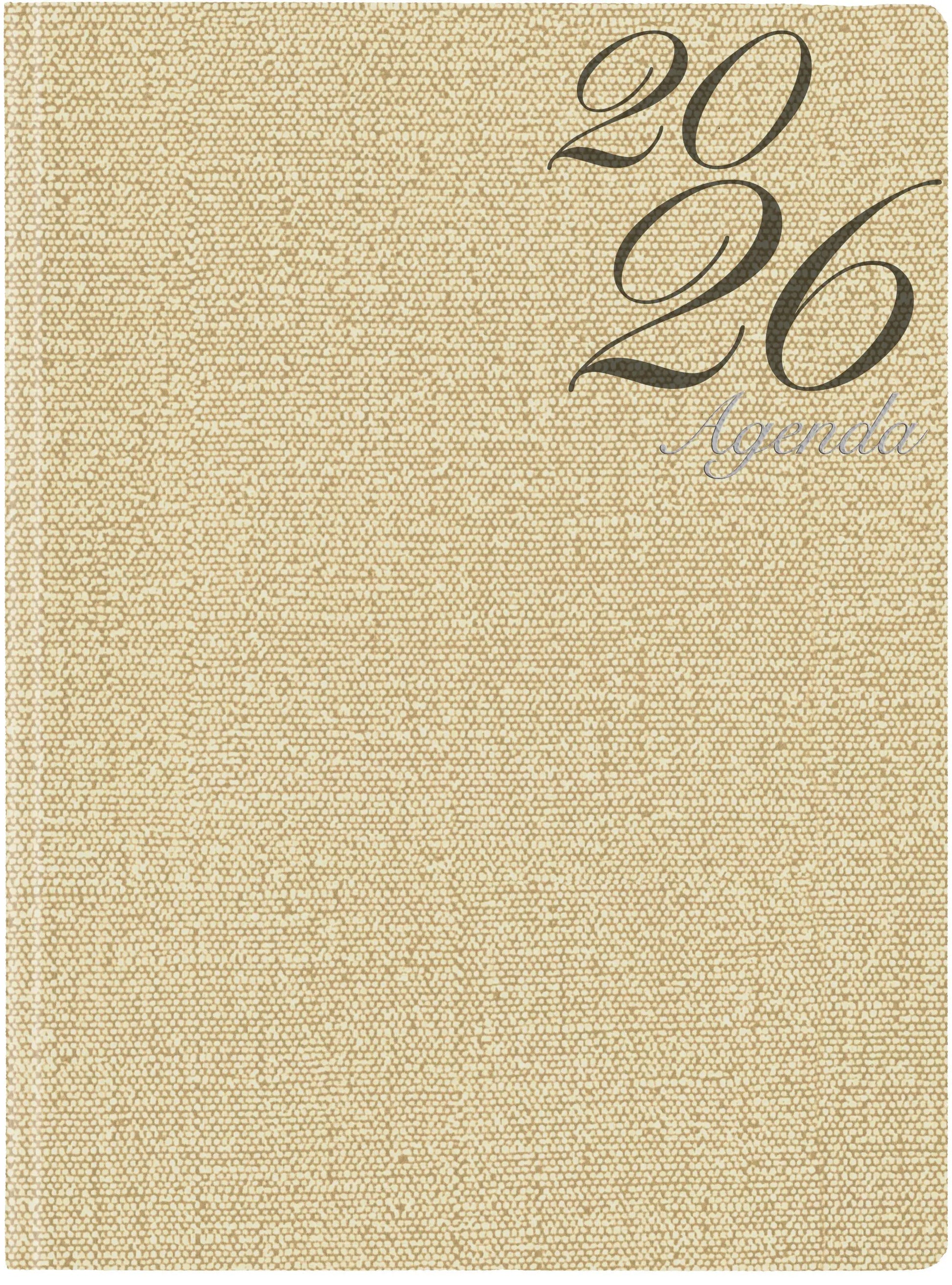 AURORA Agenda Canapa Business 2026 2912 1W/2S ass. ML 15M 17.5x22.5cm Idealshop