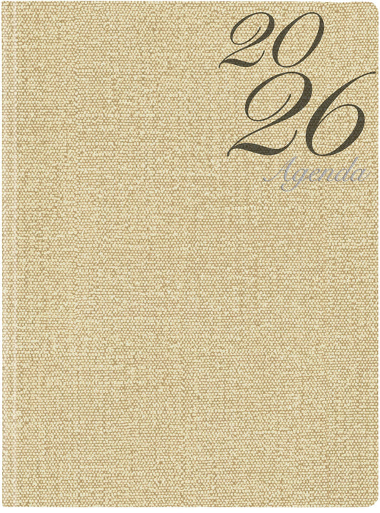 AURORA Agenda Canapa Business 2026 2912 1W/2S ass. ML 15M 17.5x22.5cm Idealshop