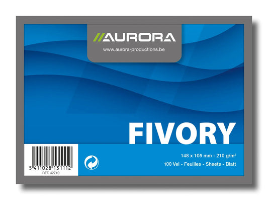 AURORA    Karteikarten blanko         A6 Idealshop