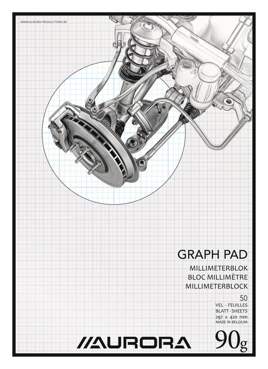 AURORA    Millimeterpapier            A3 Idealshop