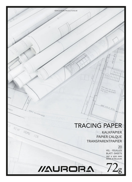 AURORA Transparentpapier A3 CA120 75g 20 Blatt Idealshop
