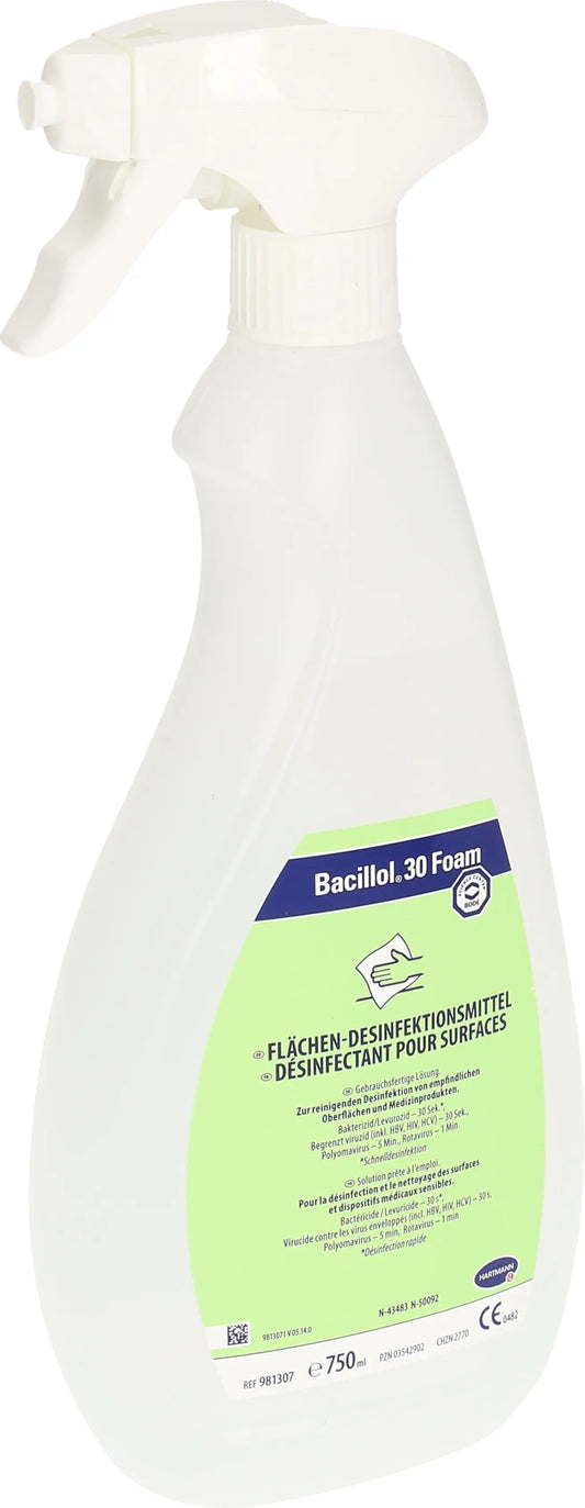 BACILLOL Desinfektionsmittel 30 0.75lt 9818440 Foam Idealshop