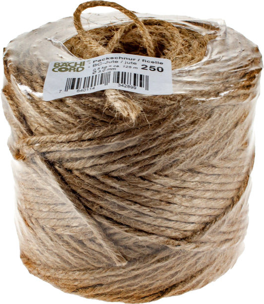 BAECHI Packschnur Jute 10.02525 500g 125m Idealshop