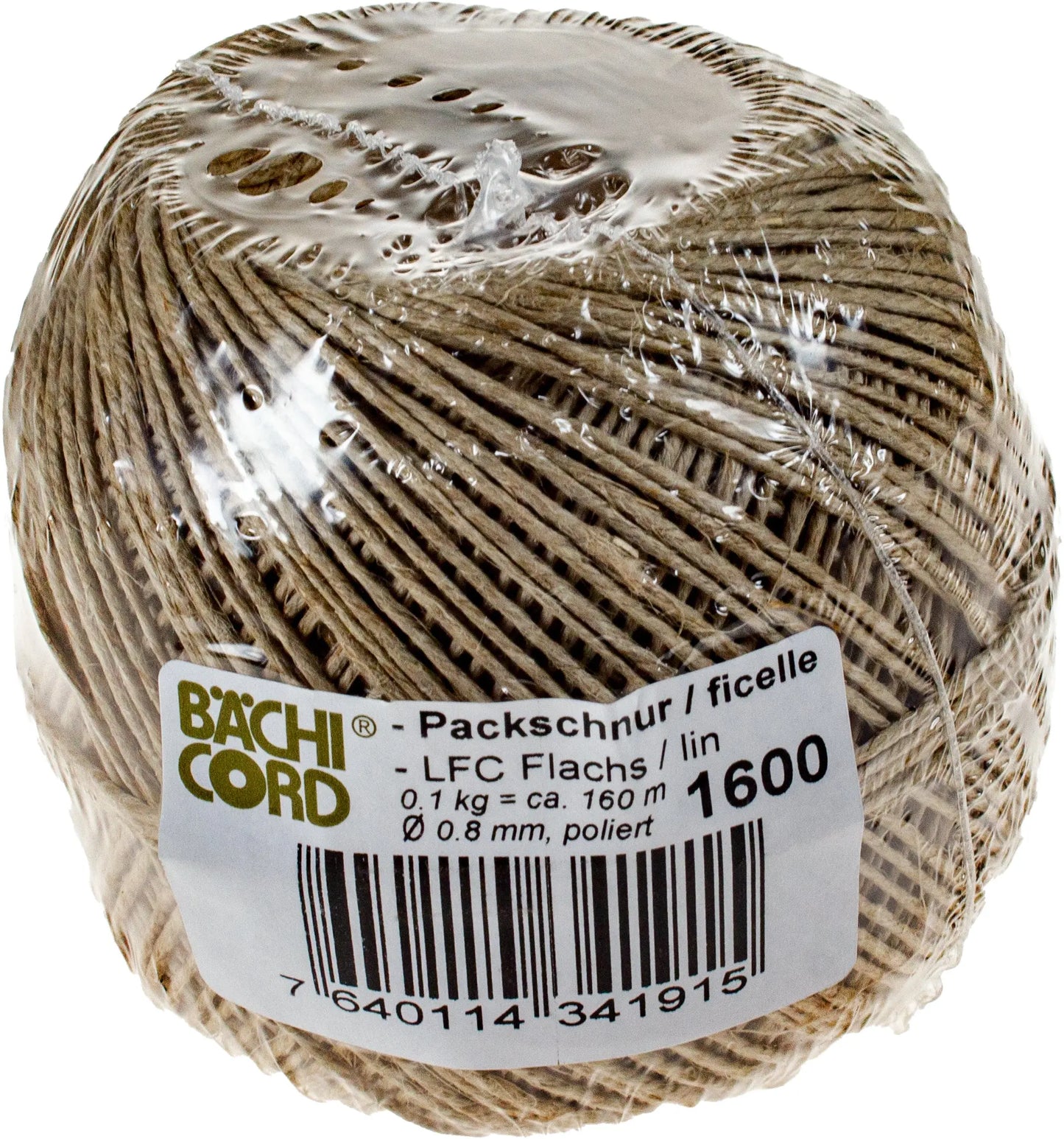 BAECHI Packschnur LFC poliert 541016011 160m, 100g 0,8mm Idealshop