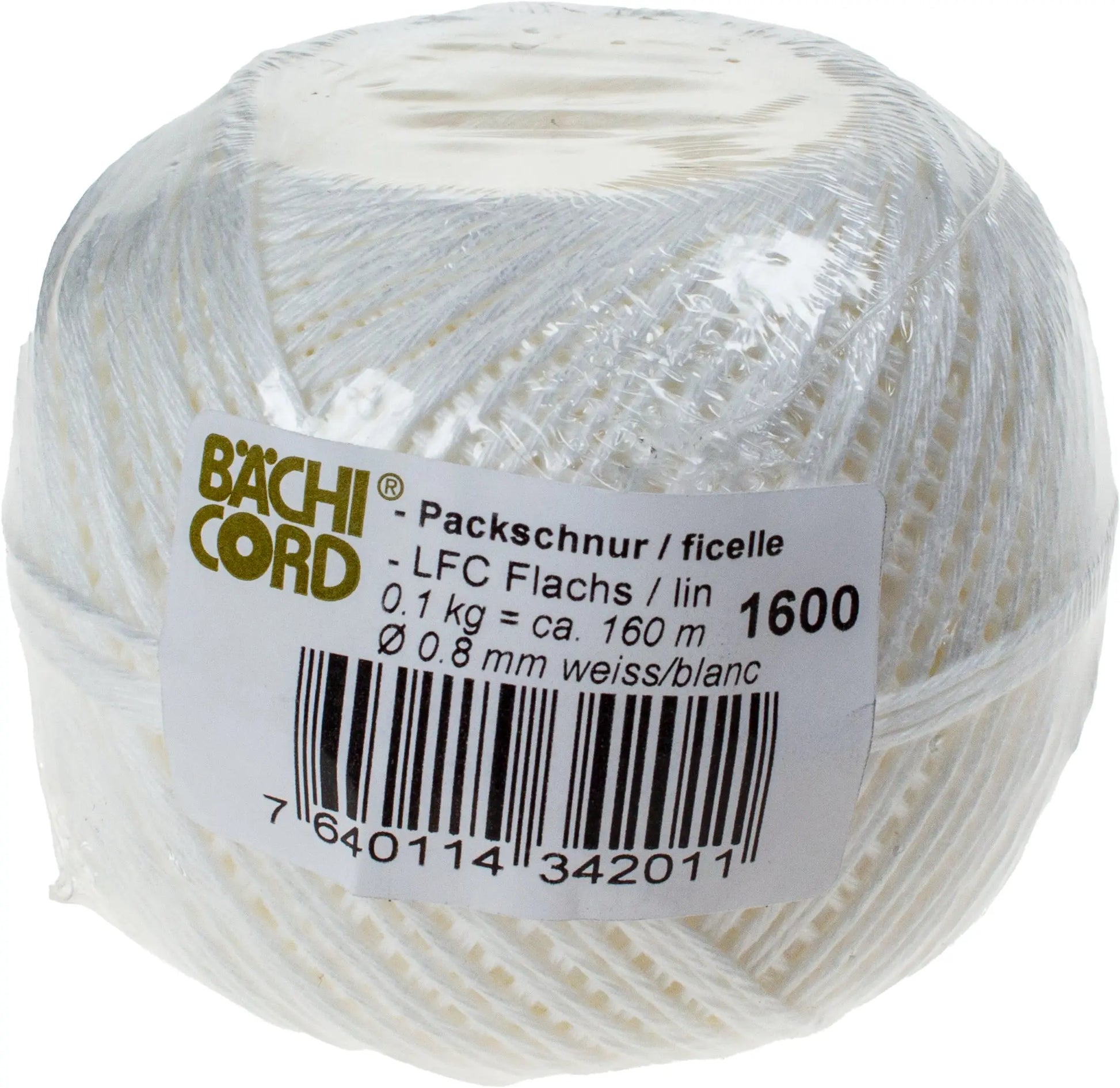BAECHI    Packschnur LFC           weiss Idealshop