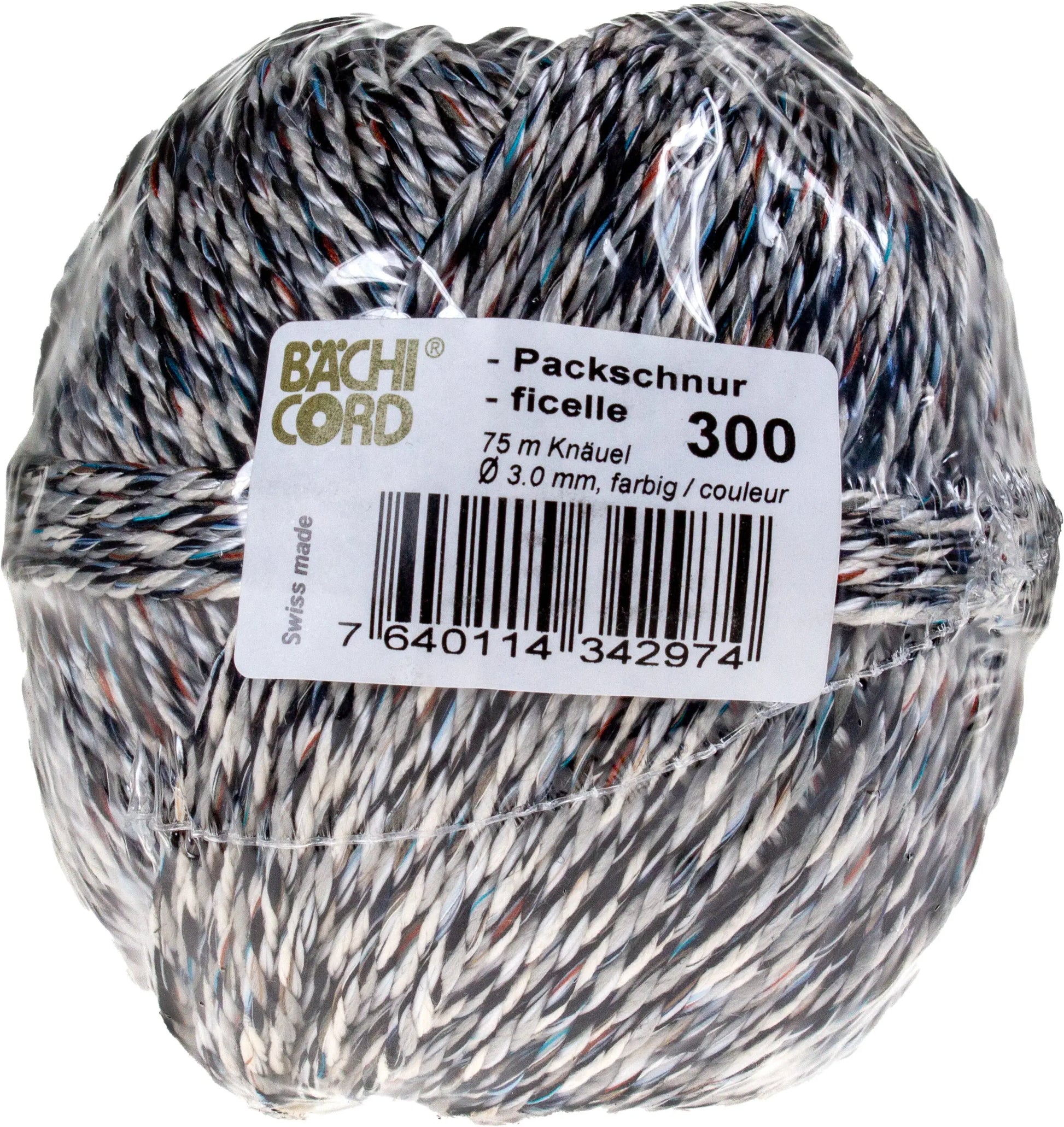 BAECHI Packschnur recycling 110.03016 75m 3,0mm Idealshop
