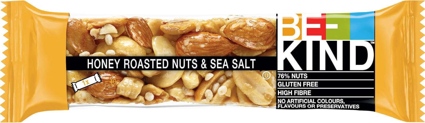 BE-KIND Nussriegel 411233 HoneyRoastedNutsSeaSalt 12x40g Idealshop