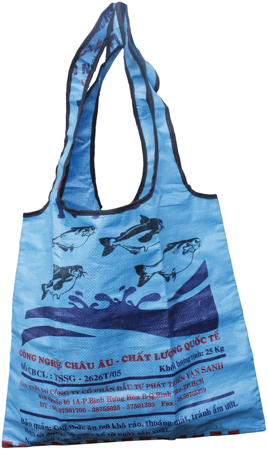 BEADBAGS Einkaufstasche Crispy Rice Ri43.12 hellblau 50x1x76cm Idealshop