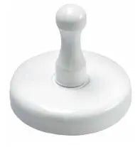BEREC Griffmagnet 25mm GM25 S.49 weiss lackiert Idealshop